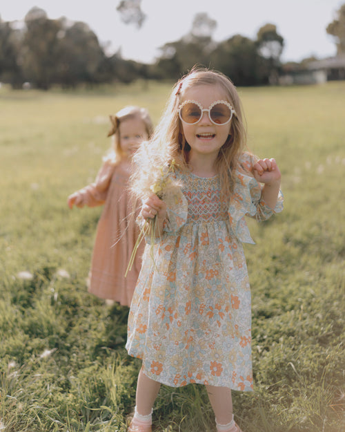 Bright Garden Dress (long sleeved)